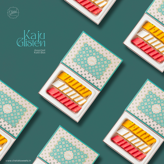 Kaju Glisten Assorted Katli Box